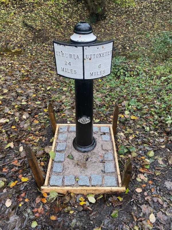 Installation of the plinth